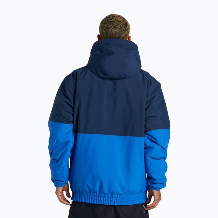 Чоловіча сноубордична куртка DC Nexus Reversible Anorak сукняна синя 3