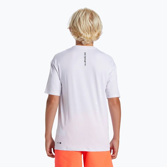 Дитяча футболка для плавання Quiksilver Everyday Surf Tee біла 2