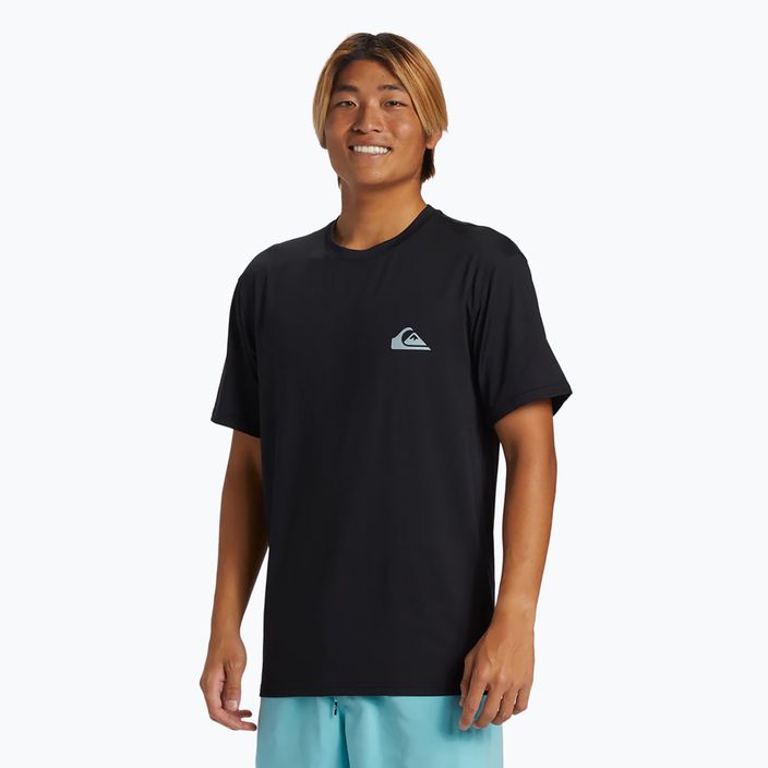 Чорна чоловіча футболка для плавання Quiksilver Everyday Surf Tee 2