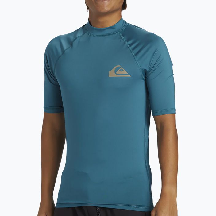 Чоловіча плавальна сорочка Quiksilver Everyday UPF50 колоніального синього кольору 4