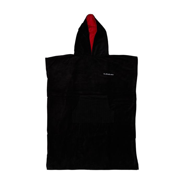 Чоловіче пончо Quiksilver Hoody Towel чорний / реактивний чорний 2