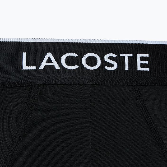 Труси чоловічі Lacoste 8H3472 3 пари black 4