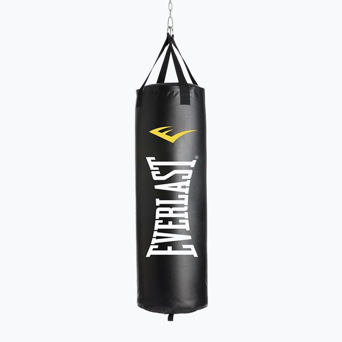 Мішок боксерський Everlast Nevatear Heavy Boxing Bag Filled black/white