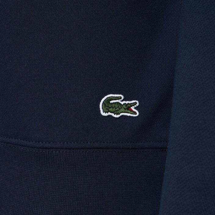 Кофта чоловіча Lacoste SH1281 navy blue 4