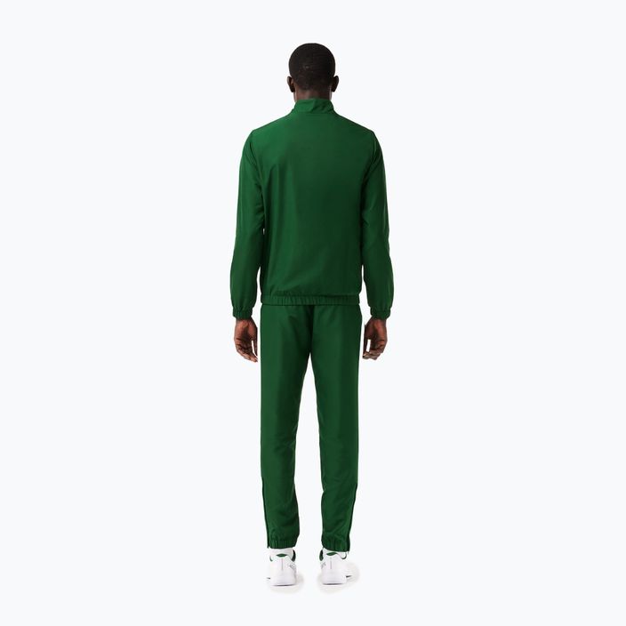 Чоловічий тенісний спортивний костюм Lacoste WH7567 зелений/білий 2
