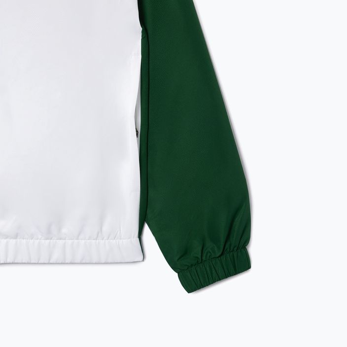Чоловічий тенісний спортивний костюм Lacoste WH7567 зелений/білий 9