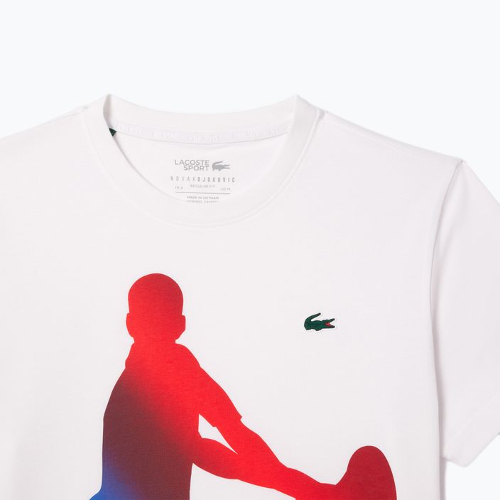 Комплект футболка + кепка Lacoste Tennis X Novak Djokovic біла 5