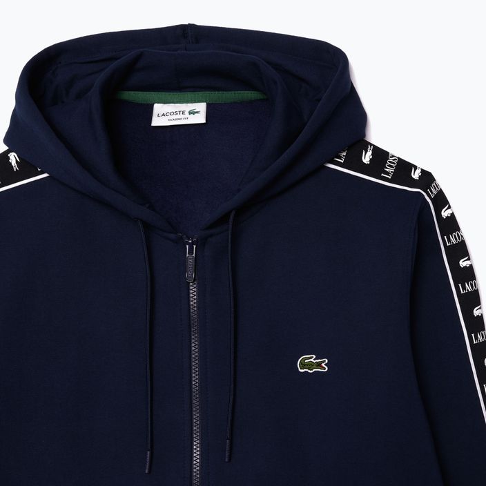 Кофта чоловіча Lacoste SH7457 navy blue 6