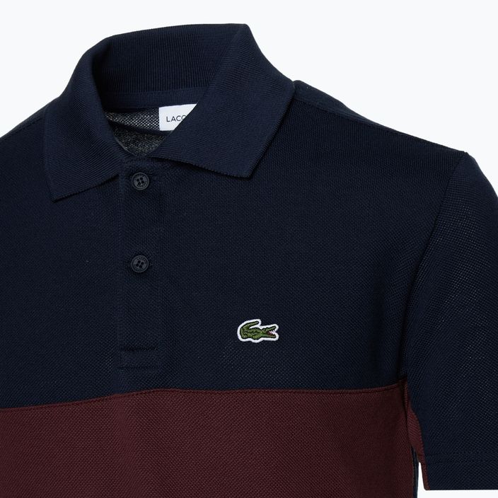 Футболка поло  дитяча Lacoste PJ2479 navy blue-expresso 3