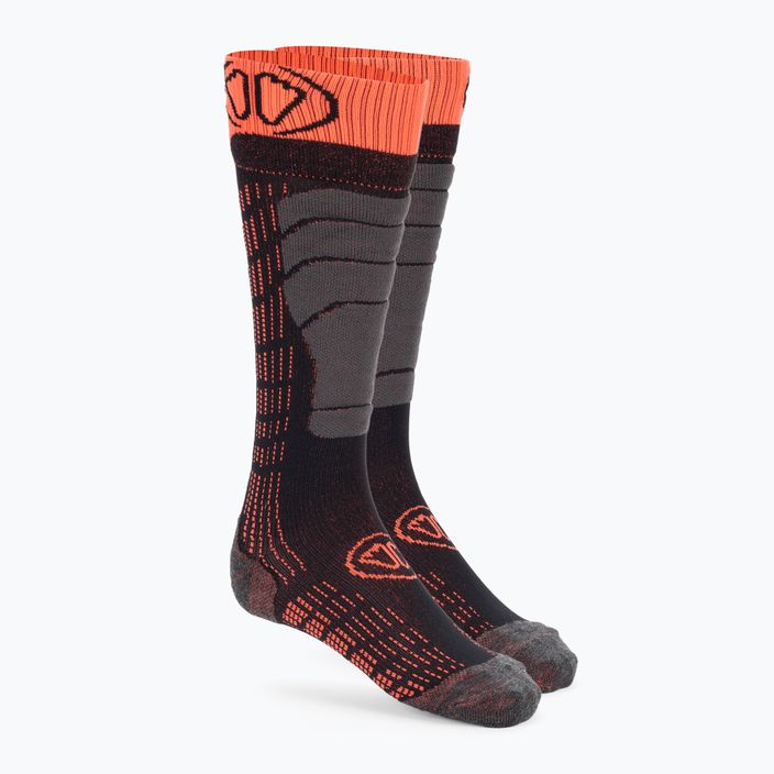 Шкарпетки лижні SIDAS Ski Comfort чорно-помаранчеві CSOSKCOMF22_BKOR