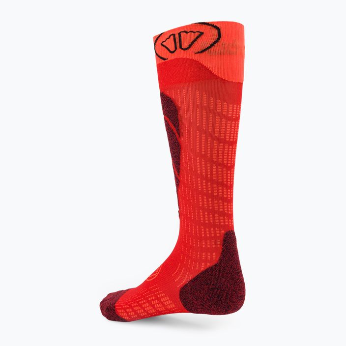 Шкарпетки лижні  дитячі SIDAS Ski Merino помаранчеві CSOSKMEJR22_REOR 3