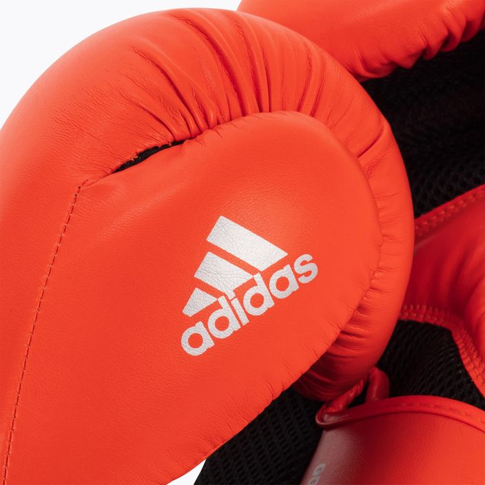 Рукавиці боксерські жіночі adidas Speed 100 червоно-чорні ADISBGW100-40985 4