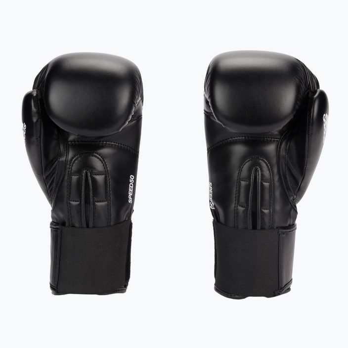 Рукавиці боксерські adidas Speed 50 чорні ADISBG50 3