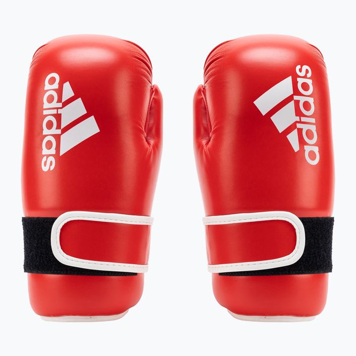 Рукавиці боксерські adidas Point Fight Adikbpf100 червоно-білі ADIKBPF100