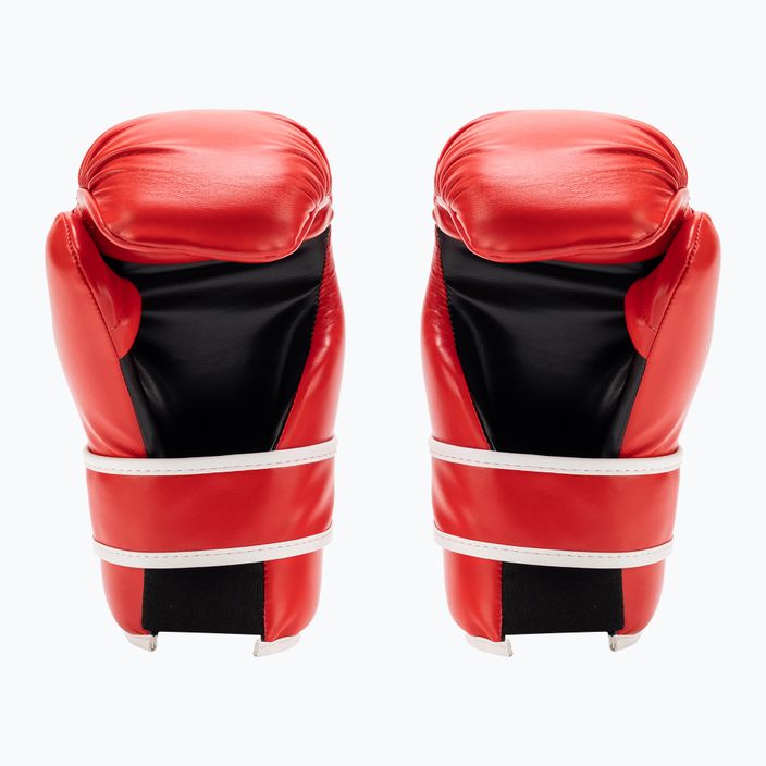 Рукавиці боксерські adidas Point Fight Adikbpf100 червоно-білі ADIKBPF100 4