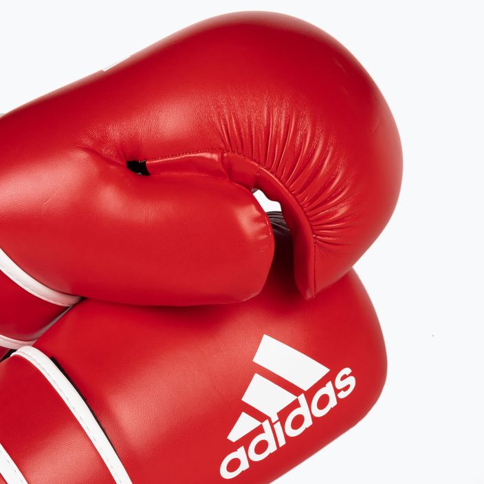 Рукавиці боксерські adidas Point Fight Adikbpf100 червоно-білі ADIKBPF100 9