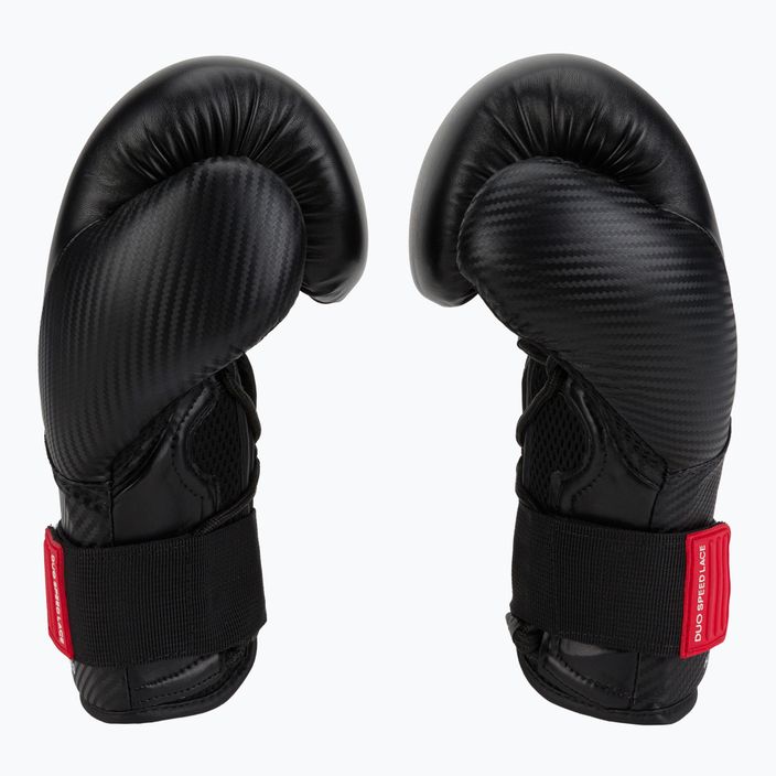 Рукавиці боксерські adidas Hybrid 250 Duo Lace чорні ADIH250TG 4