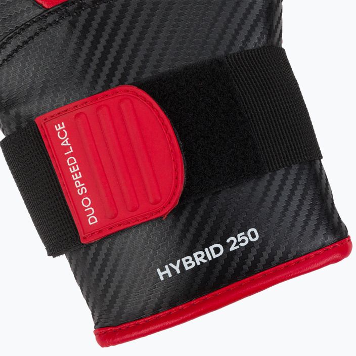 Рукавиці боксерські adidas Hybrid 250 Duo Lace червоні ADIH250TG 6