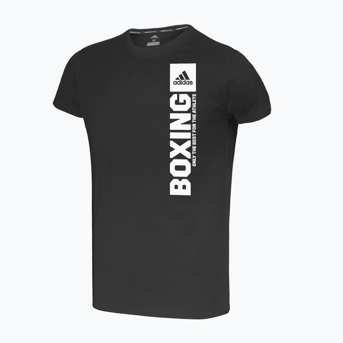 Чоловіча футболка adidas Boxing чорна/біла 4