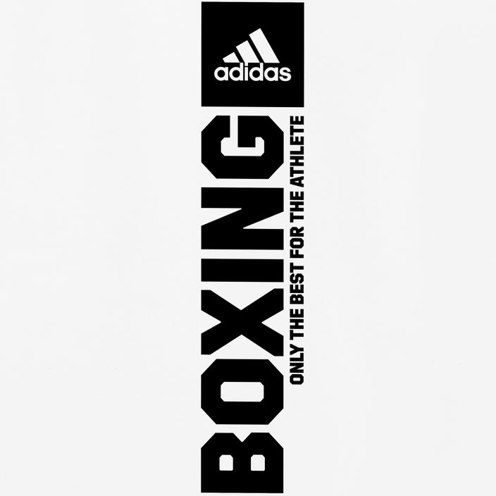 Чоловіча футболка adidas Boxing біла/чорна 4