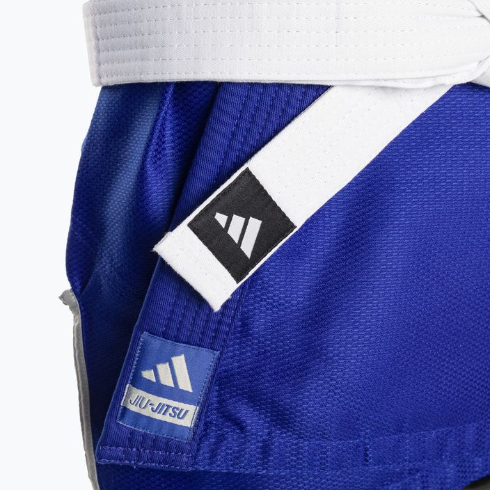 Екіпірування для бразильського джиу-джитсу adidas Rookie синій/сірий 7