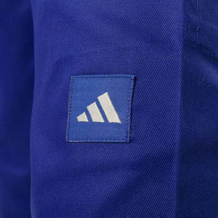 Екіпірування для бразильського джиу-джитсу adidas Rookie синій/сірий 9