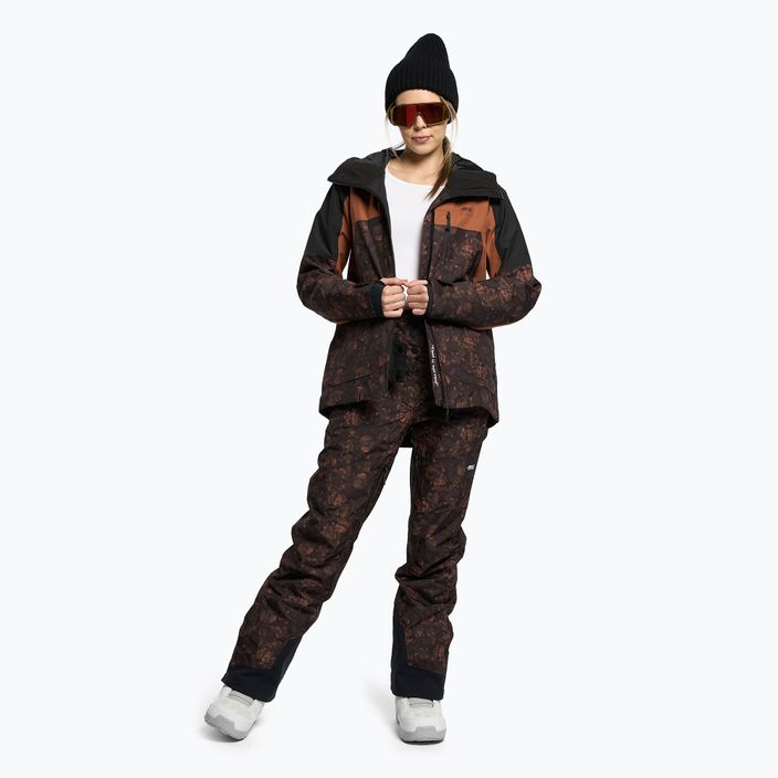 Куртка лижна жіноча Picture Exa 20/20 сіро-помаранчева WVT226-F 2