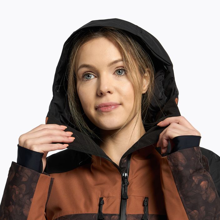 Куртка лижна жіноча Picture Exa 20/20 сіро-помаранчева WVT226-F 5