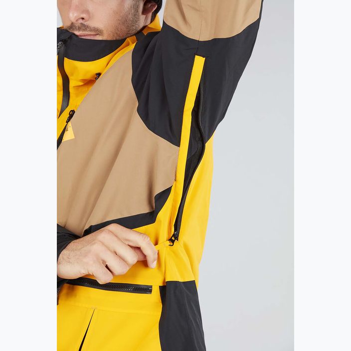Куртка лижна чоловіча Picture Naikoon 20/20 жовта MVT391-C 8