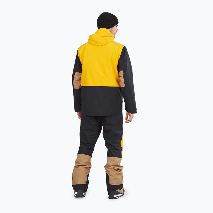 Куртка лижна чоловіча Picture Naikoon 20/20 жовта MVT391-C 3
