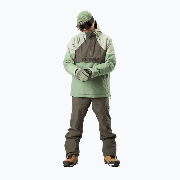 Картинка Occan чоловіча лижна куртка 10/10 лавровий вінок-ворон гре 2