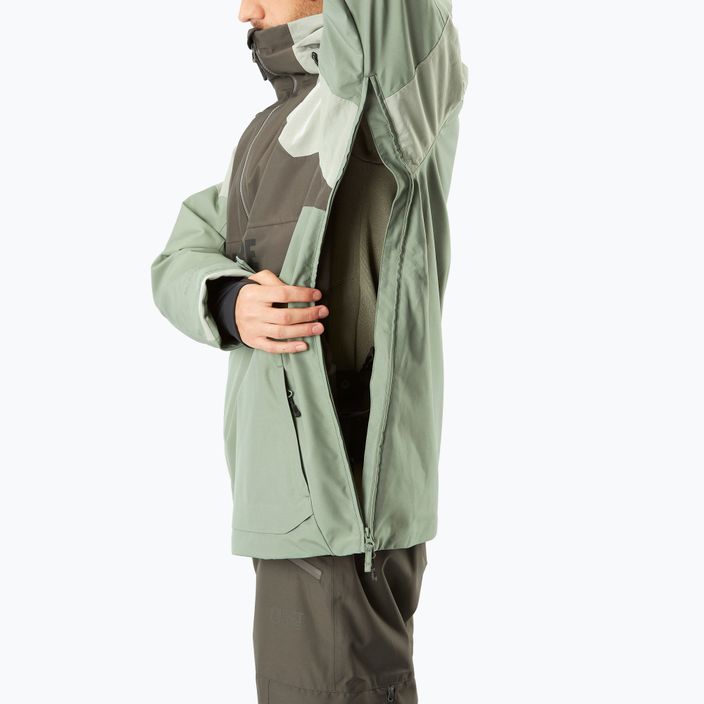 Картинка Occan чоловіча лижна куртка 10/10 лавровий вінок-ворон гре 8