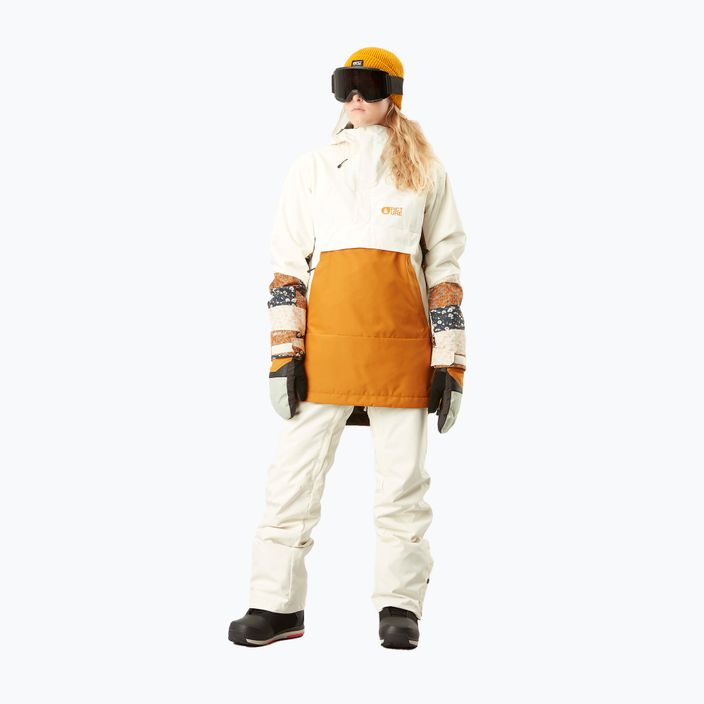 Жіноча гірськолижна куртка Oroya 10/10 світло-молочного кольору 2