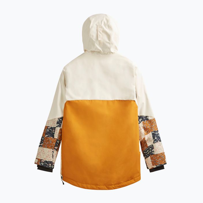 Жіноча гірськолижна куртка Oroya 10/10 світло-молочного кольору 14
