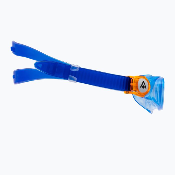 Окуляри для плавання дитячі Aquasphere Moby Kid blue/orange/clear 3