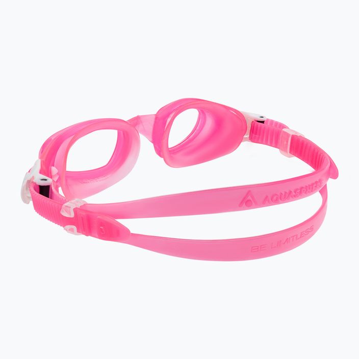 Окуляри для плавання дитячі Aquasphere Moby Kid pink/white/clear 4