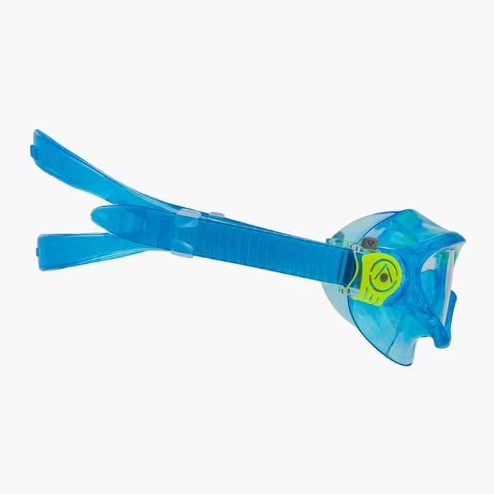 Маска для плавання дитяча Aquasphere Vista turquoise/yellow/clear 3