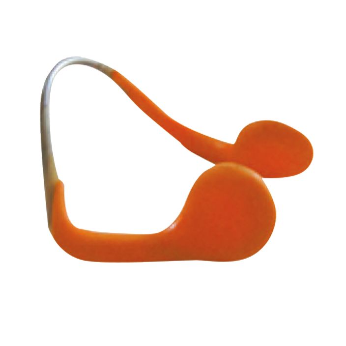 Затискач для носа Aquasphere Aquastop orange/transparent 2