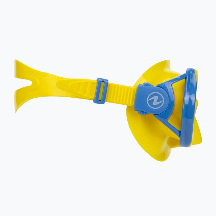 Набір для снорклінгу дитячий Aqualung Hero Set yellow/blue 4