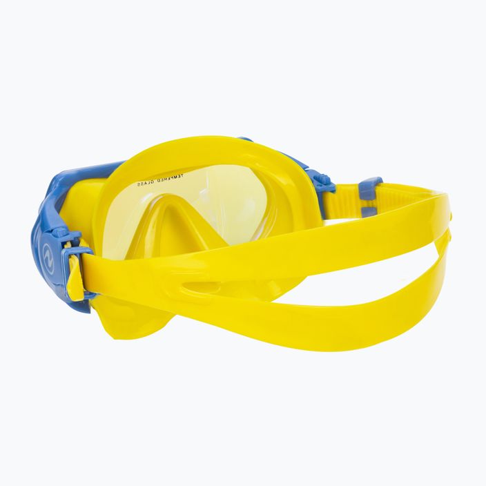 Набір для снорклінгу дитячий Aqualung Hero Set yellow/blue 5