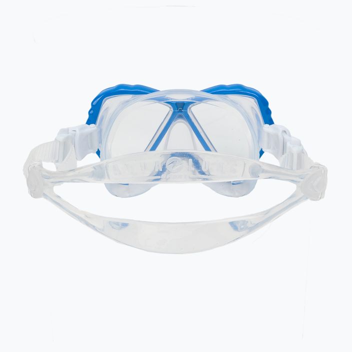 Маска для снорклінгу дитяча Aqualung Cub transparent/blue 5