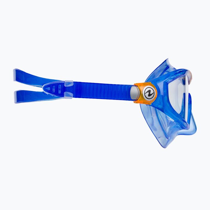 Маска для снорклінгу дитяча Aqualung Mix blue/orange 3