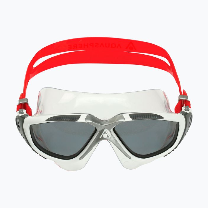 Маска для плавання Aquasphere Vista white/red/dark 2