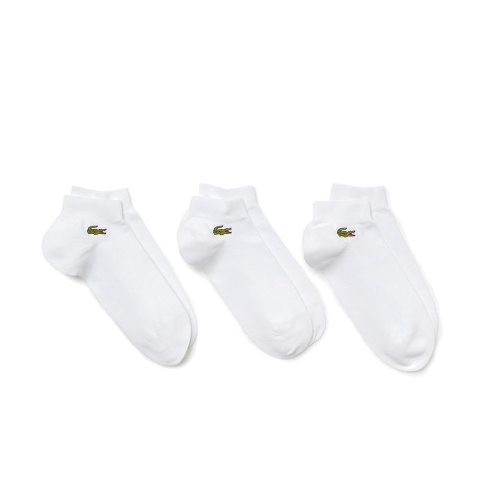 Шкарпетки тенісні Lacoste 3 пари білі RA4183 2