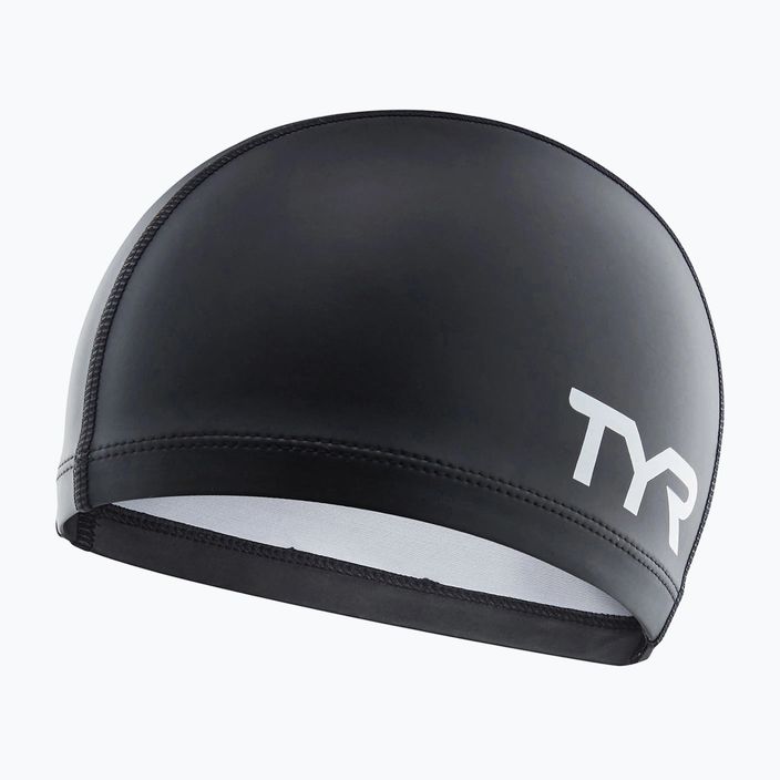 Шапочка для плавання TYR Silicone Comfort black