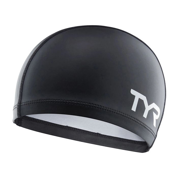 Шапочка для плавання TYR Silicone Comfort black 2