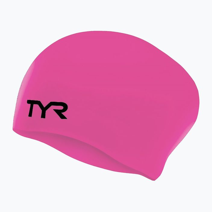 Шапочка для плавання TYR Wrinkle-Free рожева LCSL_693 3