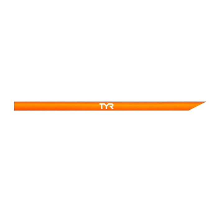 Ремені для весла TYR Silicone Hand Paddle Replacement Straps fluo/orange 2