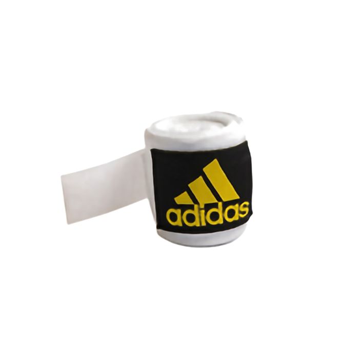 Бинти боксерські adidas 255 см white/yellow 2