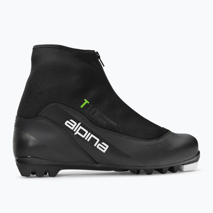 Черевики для бігових лиж чоловічі Alpina T 10 black/green 2